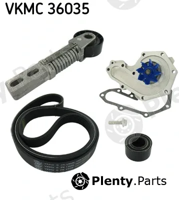 SKF VKMC36035 — Water Pump + V-Ribbed Belt Kit
