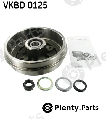 SKF VKBD0125 — Brake Drum