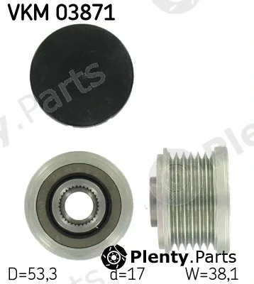 SKF VKM03871 — Alternator Freewheel Clutch