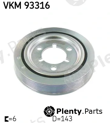 SKF VKM93316 — Belt Pulley, crankshaft