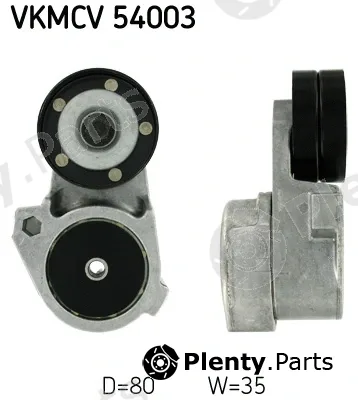 SKF VKMCV54003 — Tensioner Pulley, V-ribbed belt