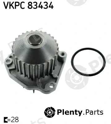 SKF VKPC83434 — Water Pump, engine cooling