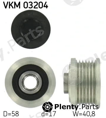 SKF VKM03204 — Alternator Freewheel Clutch