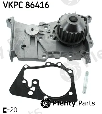 SKF VKPC86416 — Water Pump, engine cooling Aquamax