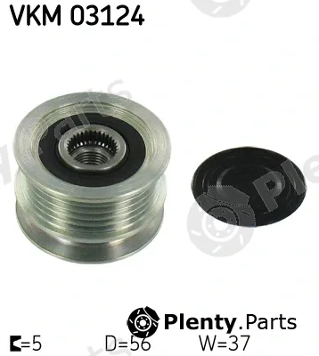 SKF VKM03124 — Alternator Freewheel Clutch