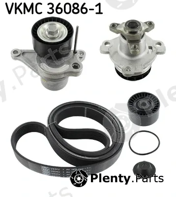 SKF VKMC36086-1 — Water Pump + V-Ribbed Belt Kit
