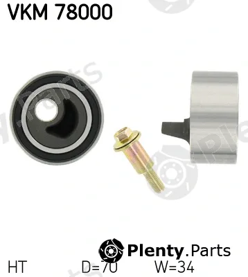 SKF VKM78000 — Tensioner Pulley, timing belt
