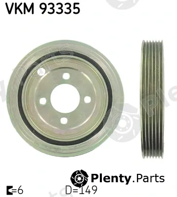SKF VKM93335 — Belt Pulley, crankshaft