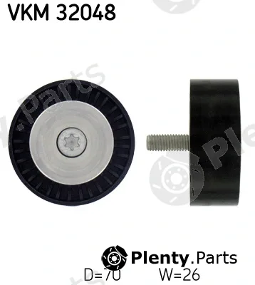 SKF VKM32048 — Deflection/Guide Pulley, V-ribbed belt