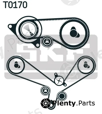SKF VKMC01952 — Water Pump & Timing Belt Kit