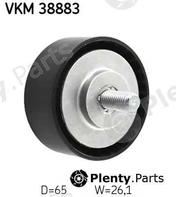 SKF VKM38883 — Deflection/Guide Pulley, V-ribbed belt