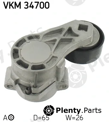 SKF VKM34700 — Tensioner Pulley, V-ribbed belt
