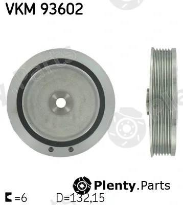 SKF VKM93602 — Belt Pulley, crankshaft