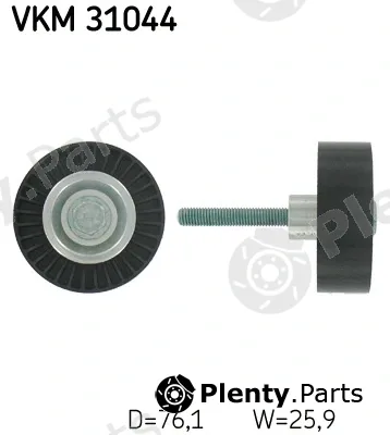 SKF VKM31044 — Deflection/Guide Pulley, V-ribbed belt