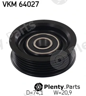 SKF VKM64027 — Deflection/Guide Pulley, V-ribbed belt