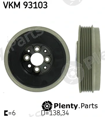 SKF VKM93103 — Belt Pulley, crankshaft