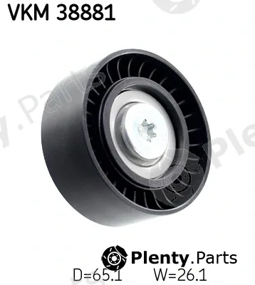 SKF VKM38881 — Deflection/Guide Pulley, V-ribbed belt