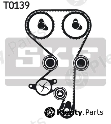 SKF VKMC05150-2 — Water Pump & Timing Belt Kit