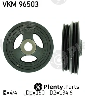 SKF VKM96503 — Belt Pulley, crankshaft