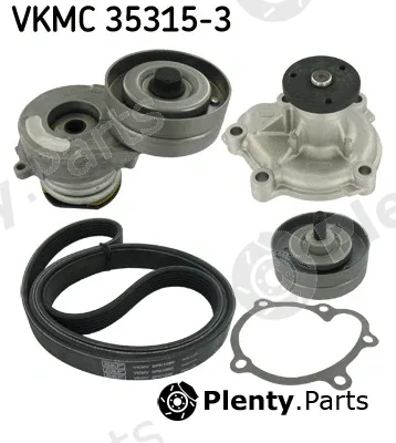 SKF VKMC35315-3 — Water Pump + V-Ribbed Belt Kit