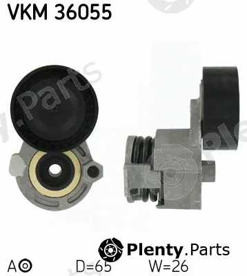 SKF VKM36055 — Tensioner Pulley, V-ribbed belt