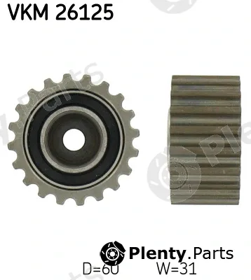 SKF VKM26125 — Deflection/Guide Pulley, timing belt