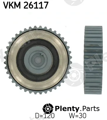 SKF VKM26117 — Deflection/Guide Pulley, timing belt