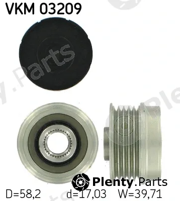 SKF VKM03209 — Alternator Freewheel Clutch
