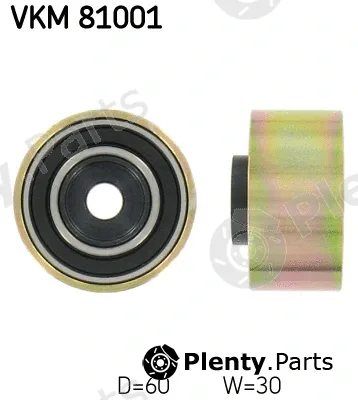 SKF VKM81001 — Deflection/Guide Pulley, timing belt