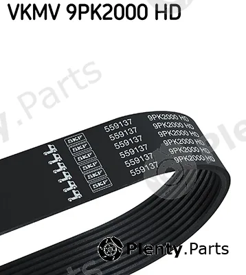 SKF VKMV9PK2000HD — V-Ribbed Belt