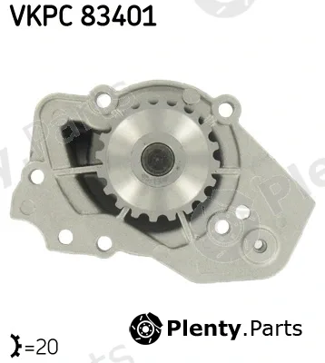 SKF VKPC83401 — Water Pump, engine cooling Aquamax