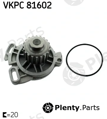 SKF VKPC81602 — Water Pump, engine cooling