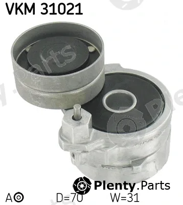 SKF VKM31021 — Tensioner Pulley, V-ribbed belt