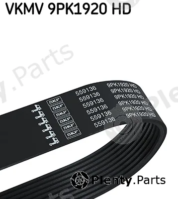 SKF VKMV9PK1920HD — V-Ribbed Belt