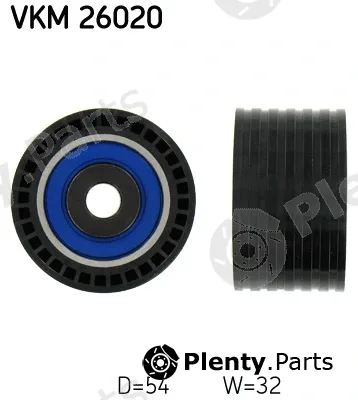 SKF VKM26020 — Deflection/Guide Pulley, timing belt