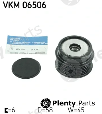 SKF VKM06506 — Alternator Freewheel Clutch