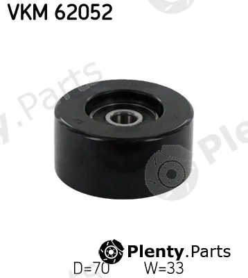SKF VKM62052 — Deflection/Guide Pulley, V-ribbed belt