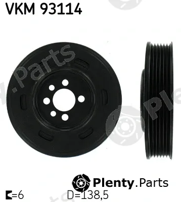 SKF VKM93114 — Belt Pulley, crankshaft