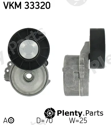 SKF VKM33320 — Tensioner Pulley, V-ribbed belt