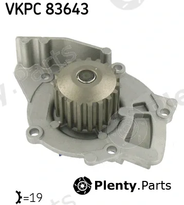 SKF VKPC83643 — Water Pump, engine cooling Aquamax