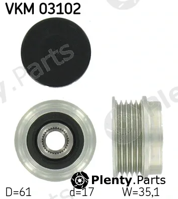 SKF VKM03102 — Alternator Freewheel Clutch
