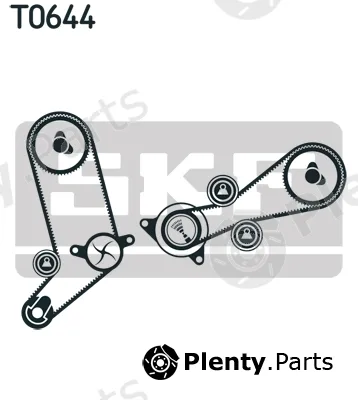 SKF VKMC01258-1 — Water Pump & Timing Belt Kit