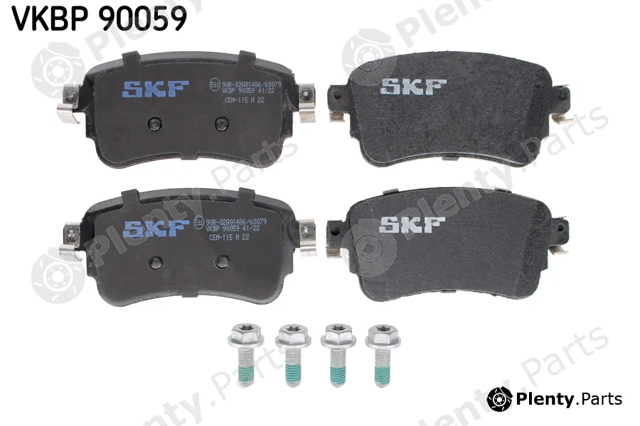 SKF VKBP90059 — Brake Pad Set, disc brake
