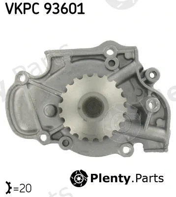 SKF VKPC93601 — Water Pump, engine cooling