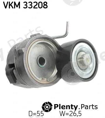 SKF VKM33208 — Tensioner Pulley, V-ribbed belt