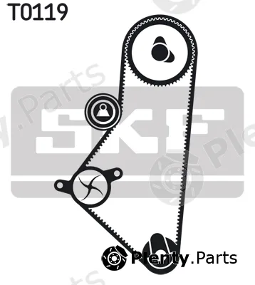 SKF VKMC03202-1 — Water Pump & Timing Belt Kit