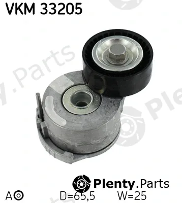 SKF VKM33205 — Tensioner Pulley, V-ribbed belt