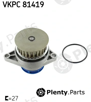 SKF VKPC81419 — Water Pump, engine cooling