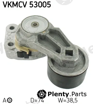 SKF VKMCV53005 — Tensioner Pulley, V-ribbed belt