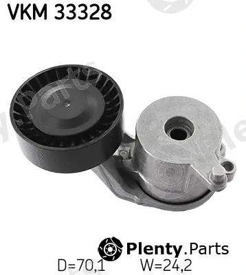 SKF VKM33328 — Tensioner Pulley, V-ribbed belt